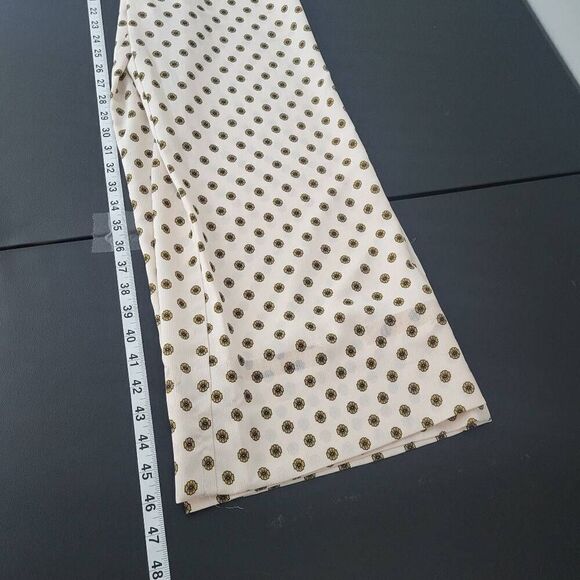 Glamorous Womens Size 4 Jumpsuit Pink Floral Print Short Puff Sleeves Flowy - Picture 8 of 8